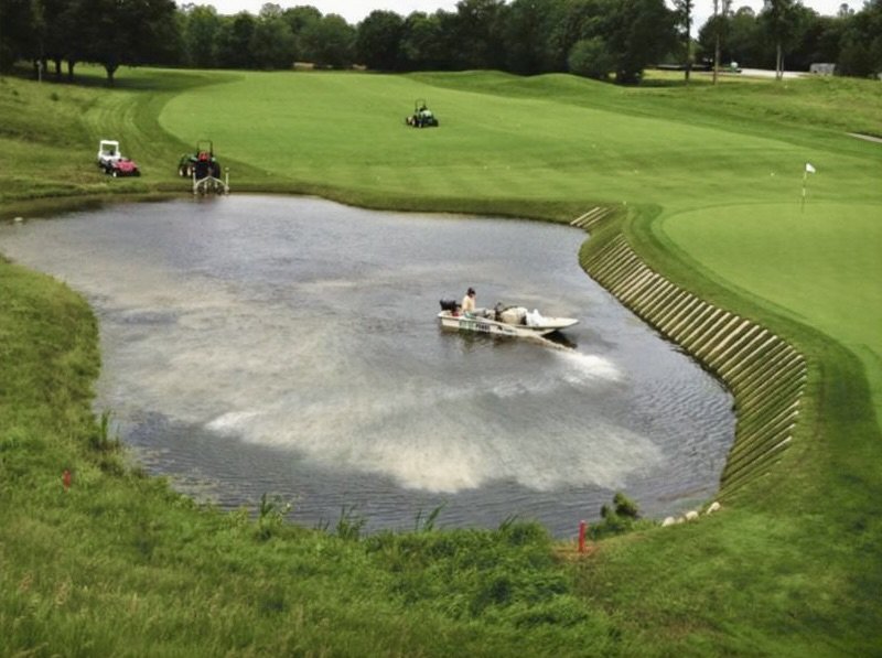 Nutrient Reduction Treatment- Highland Pond Management
