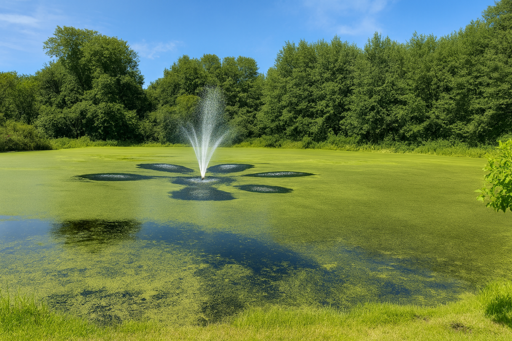 watermeal vs duckweed texas pond surface - how to tell the difference?